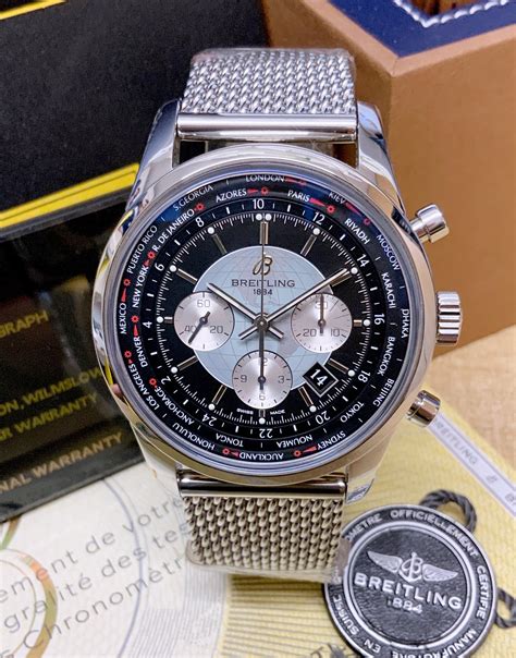 breitling transocean chronograph unitime for sale|breitling watches transocean price.